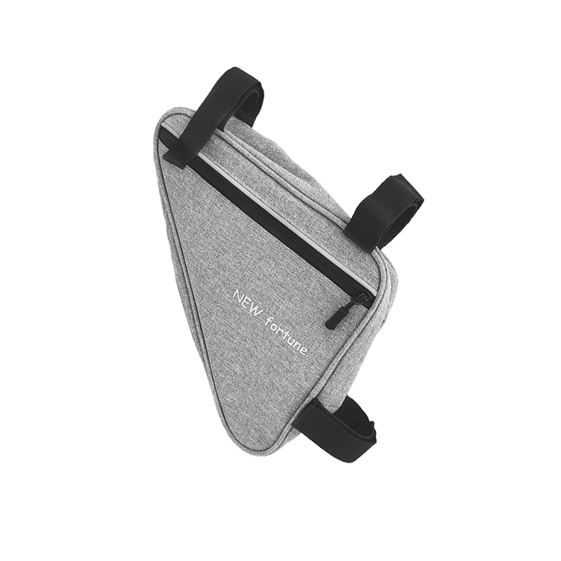 BI-02 Borsa portabiciclette con borsa triangolare con striscia riflettente