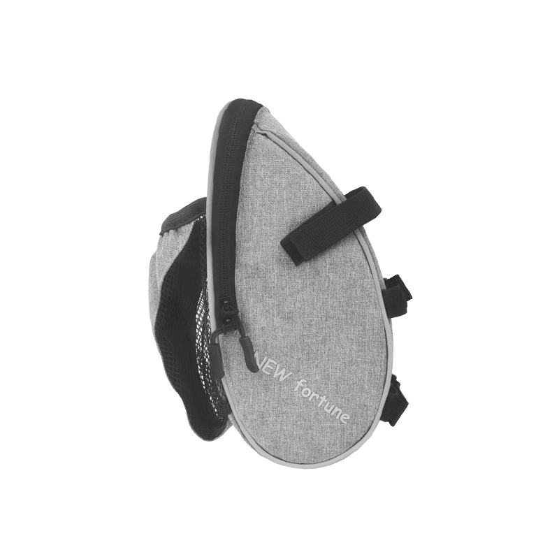 BI-04 Borsa da sella per bicicletta, borsa da sedile con borsa per tazza d'acqua